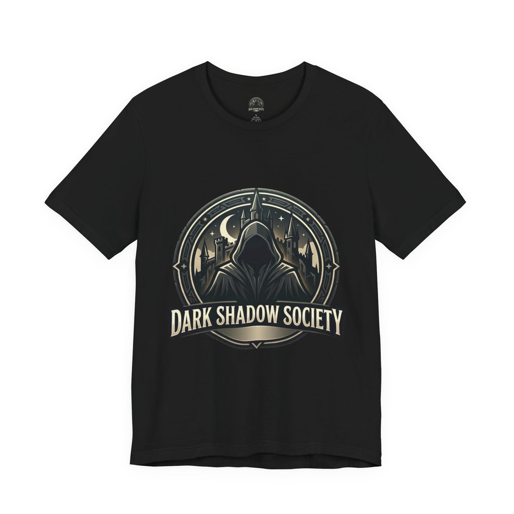 Dark Shadow Society Tee — Gothic Vintage Graphic T-Shirt