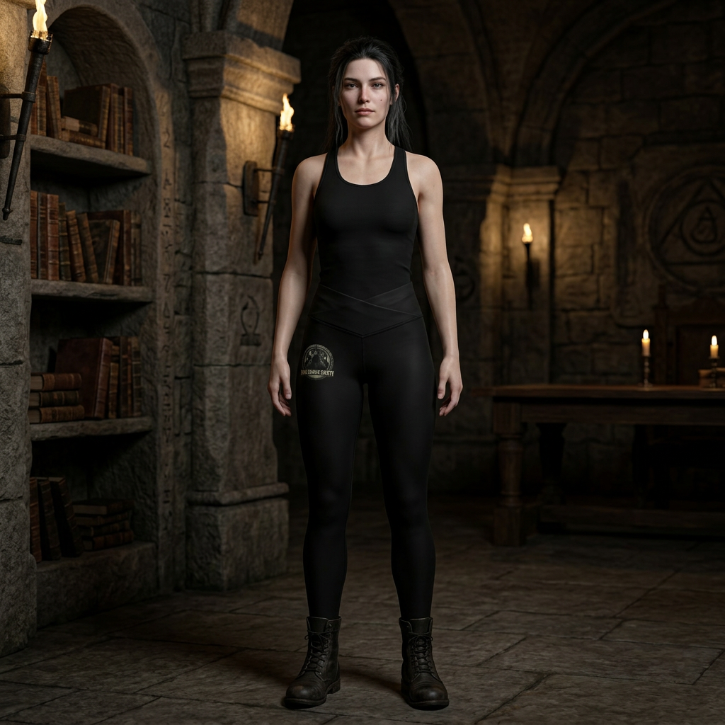 Dark Shadow Society Women’s Luxe Leggings — Gothic Athletic Leggings
