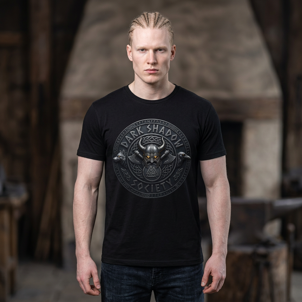 Dark Shadow Society T-Shirt — Viking